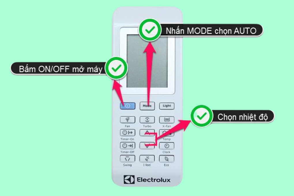 Hướng dẫn các chế độ thường gặp trên remote máy lạnh