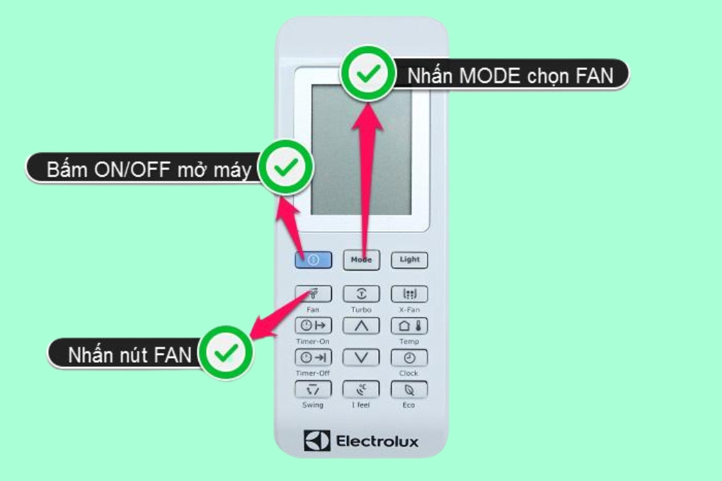 Hướng dẫn các chế độ thường gặp trên remote máy lạnh