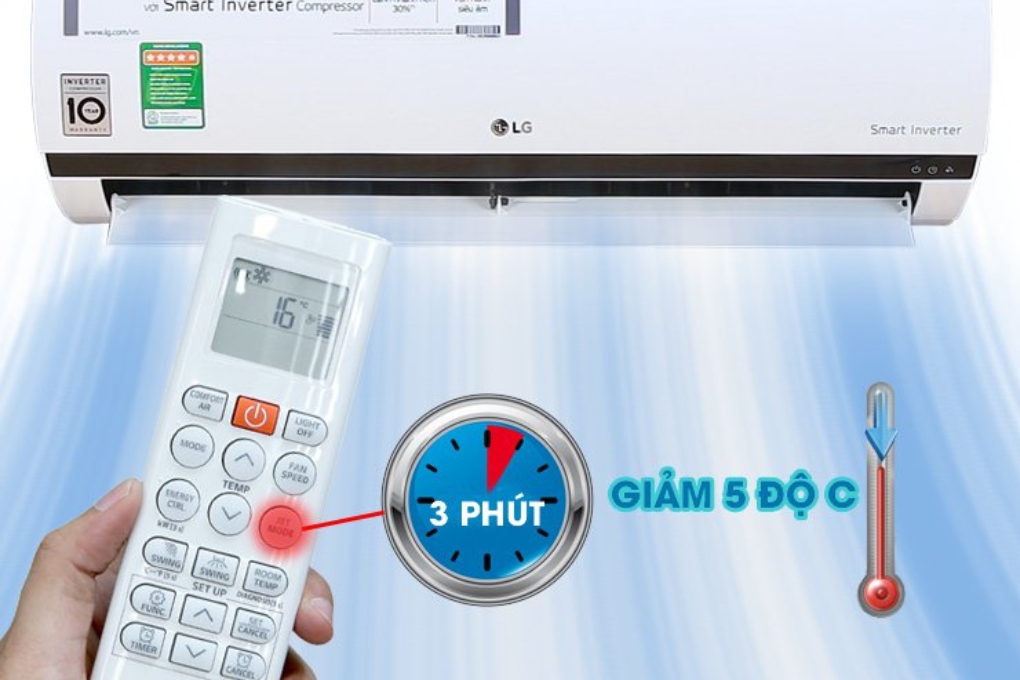 Hướng dẫn các chế độ thường gặp trên remote máy lạnh
