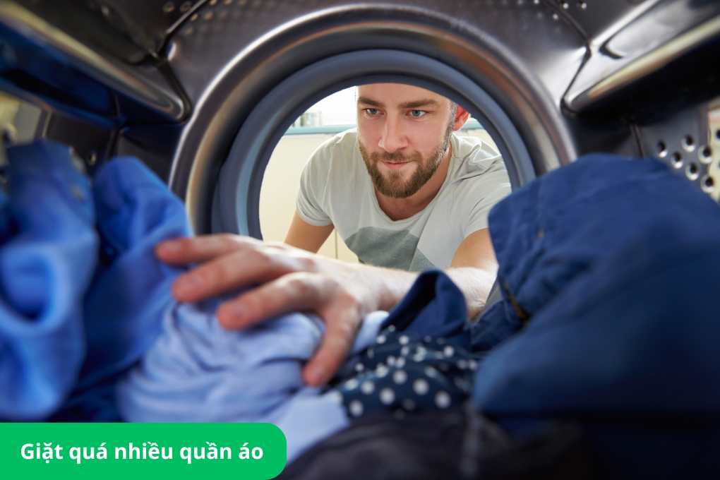 Cách khắc phục máy giặt bị rung lắc mạnh