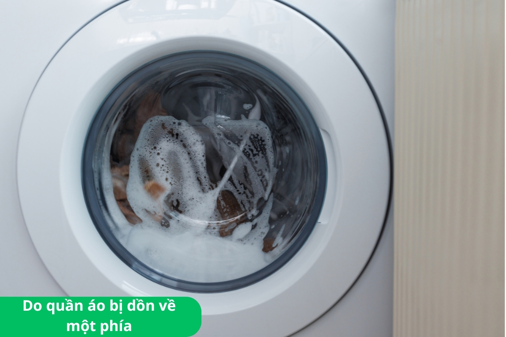 Cách khắc phục máy giặt bị rung lắc mạnh