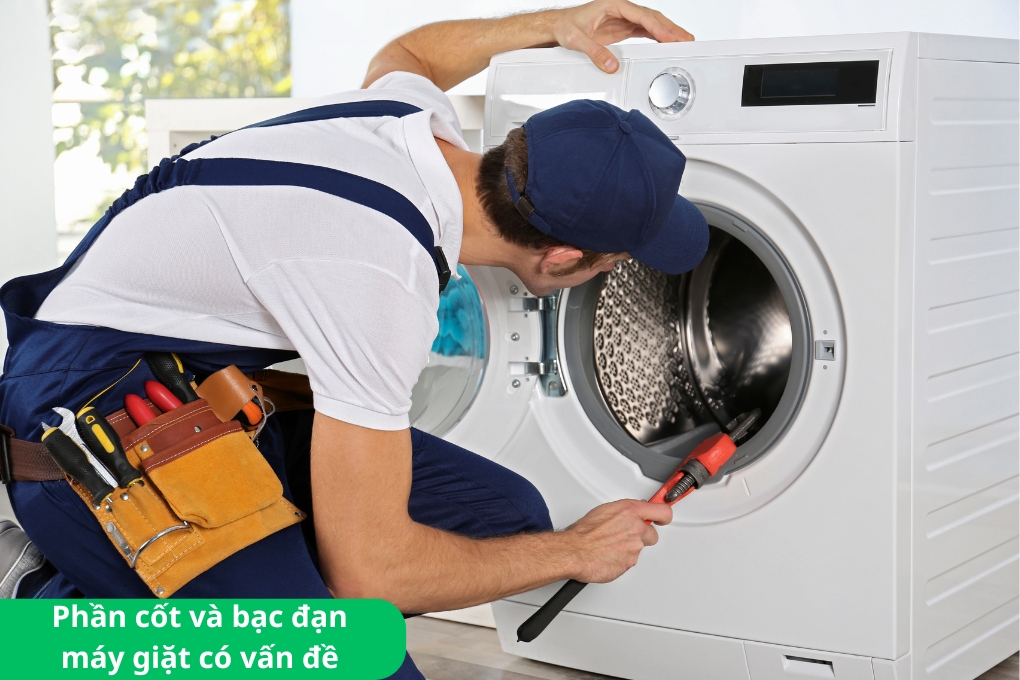 Cách khắc phục máy giặt bị rung lắc mạnh