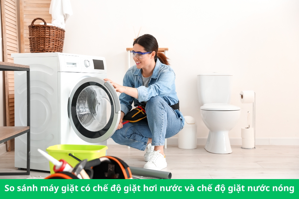 Chế độ giặt nước nóng trên máy giặt là gì? Có ưu điểm gì?