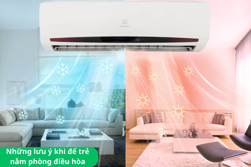 Mách mẹ kinh nghiệm dùng điều hòa an toàn cho bé trong mùa đông này