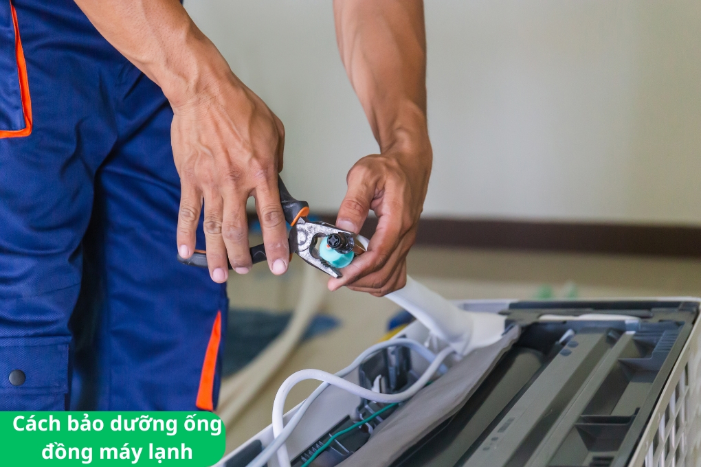 máy lạnh bị chảy nước