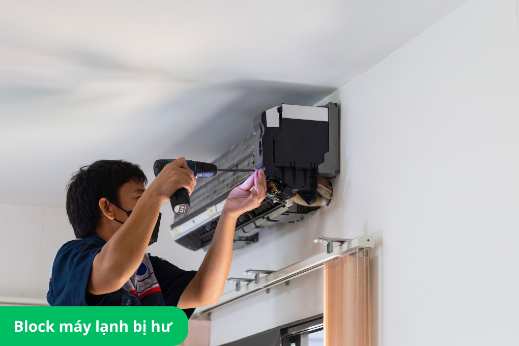 Lý do tại sao máy lạnh chạy một lúc rồi tắt đột ngột