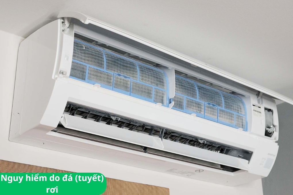 Máy lạnh bị đóng tuyết và các tác hại không ngờ