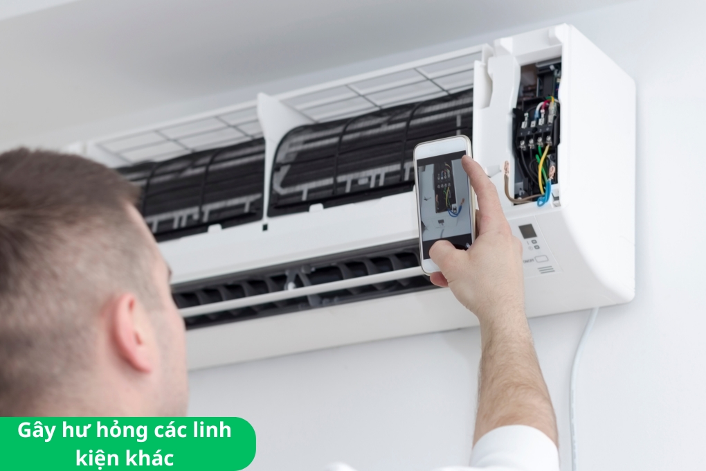 Máy lạnh bị đóng tuyết và các tác hại không ngờ
