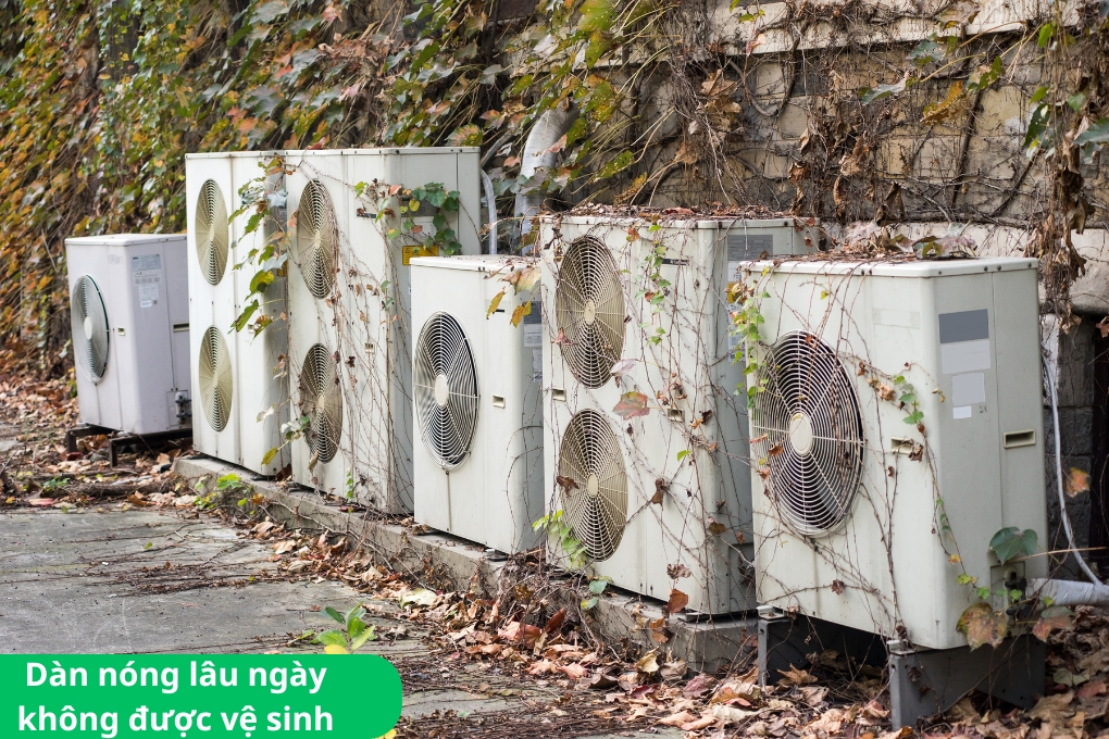 Nguyên nhân cục nóng máy lạnh (điều hòa) kêu to?