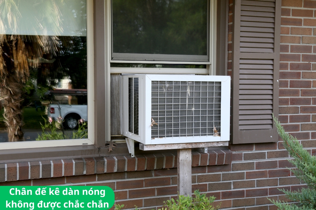 Nguyên nhân cục nóng máy lạnh (điều hòa) kêu to?